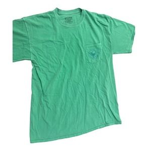 COMFORT COTTON The Southern Shirt Co Sailfish Classic Coastal TShirt Large Green